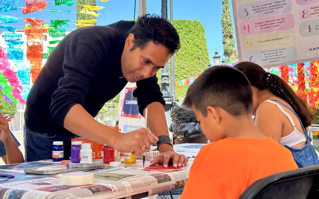 Se divierten niñas y niños en talleres gratuitos del DIF Municipal