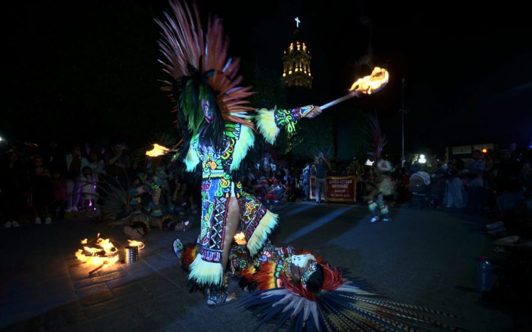 Todo un éxito el desfile “Dale vida al Día de Muertos” en Silao