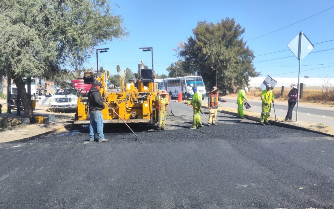 Siguen los trabajos para reforzar la seguridad vial en la salida a Romita