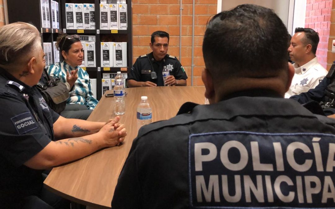 Renuevan Unidad Policial de Género e IMMUS lazos de colaboración por la prevención