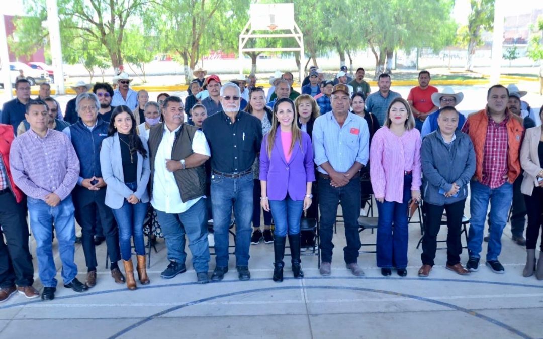 Llama Melanie a trabajar con apoyo del COTAS y del sector agricola por la conservación del agua