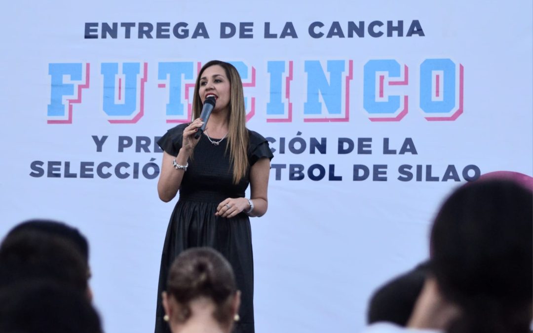 Reinaugura Melanie cancha en Sopeña y presenta a la selección Silao de la copa Guanajuato