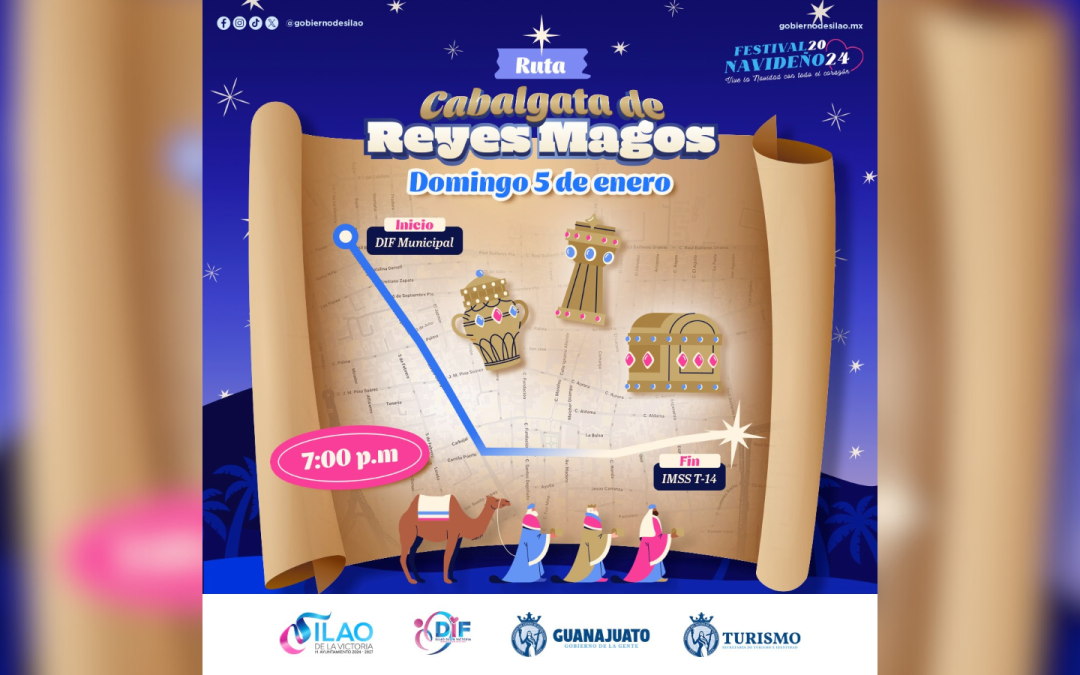 Silao celebrará su Cabalgata de Reyes Magos este domingo 5 de enero