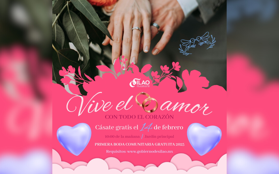 Anuncia Melanie la primera Boda Comunitaria Gratuita de Silao