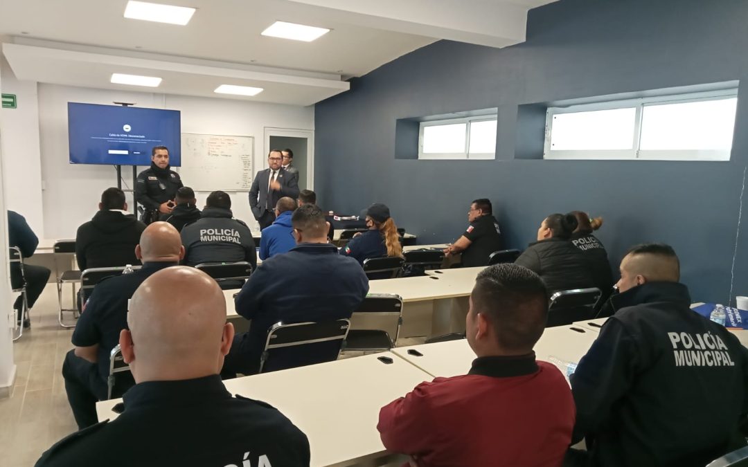Concluyen elementos de Seguridad Ciudadana módulo de capacitación