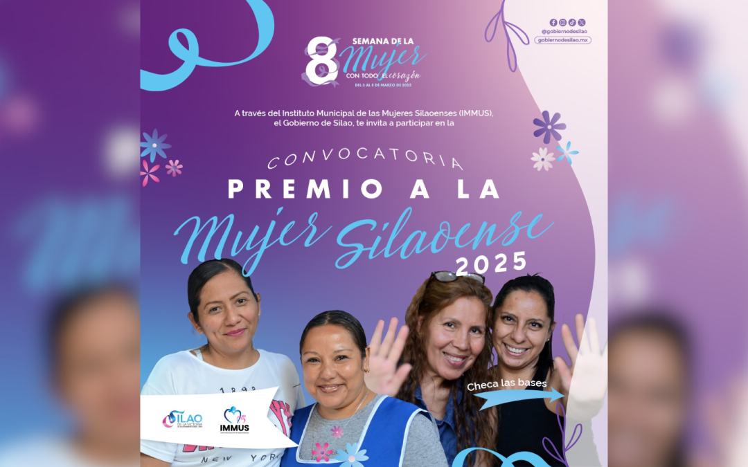 Lanzan convocatoria del Premio a la Mujer Silaoense 2025