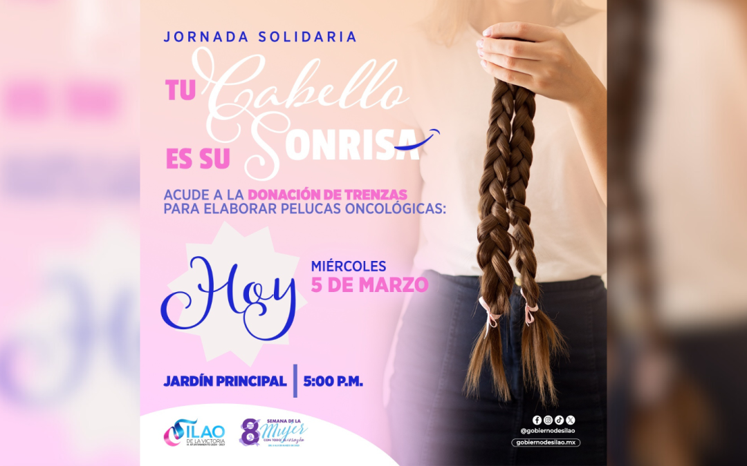 Invitan a trenzar apoyo para elaborar pelucas oncológicas y apoyar a pacientes que luchan contra el cáncer