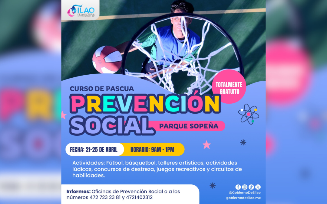Invitan al curso gratuito de Pascua en el parque Sopeña; incluye dinámicas deportivas, actividades plásticas y juegos recreativos