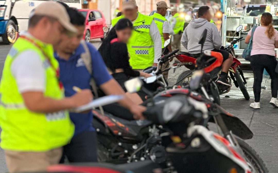 Sigue activo operativo Casco Seguro: 24 infracciones en avenida Ducoing