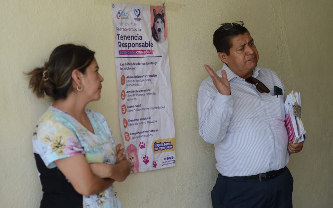 Se unen vecinas y vecinos de la colonia El Progreso al trabajo contra el maltrato animal