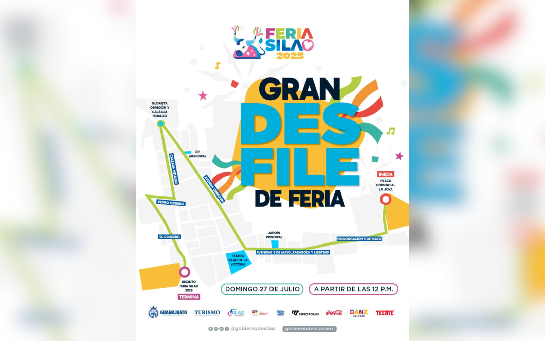 Tendrá Silao su desfile de Feria el domingo 27 de julio