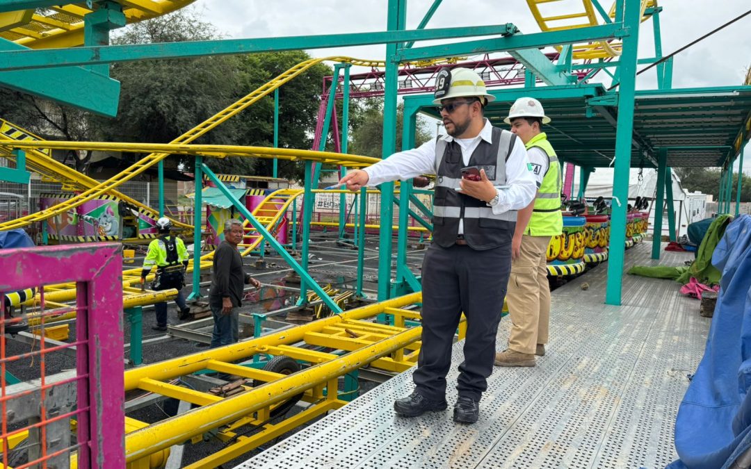 Protección Civil monitorea nuevo recinto ferial y confirma condiciones de seguridad
