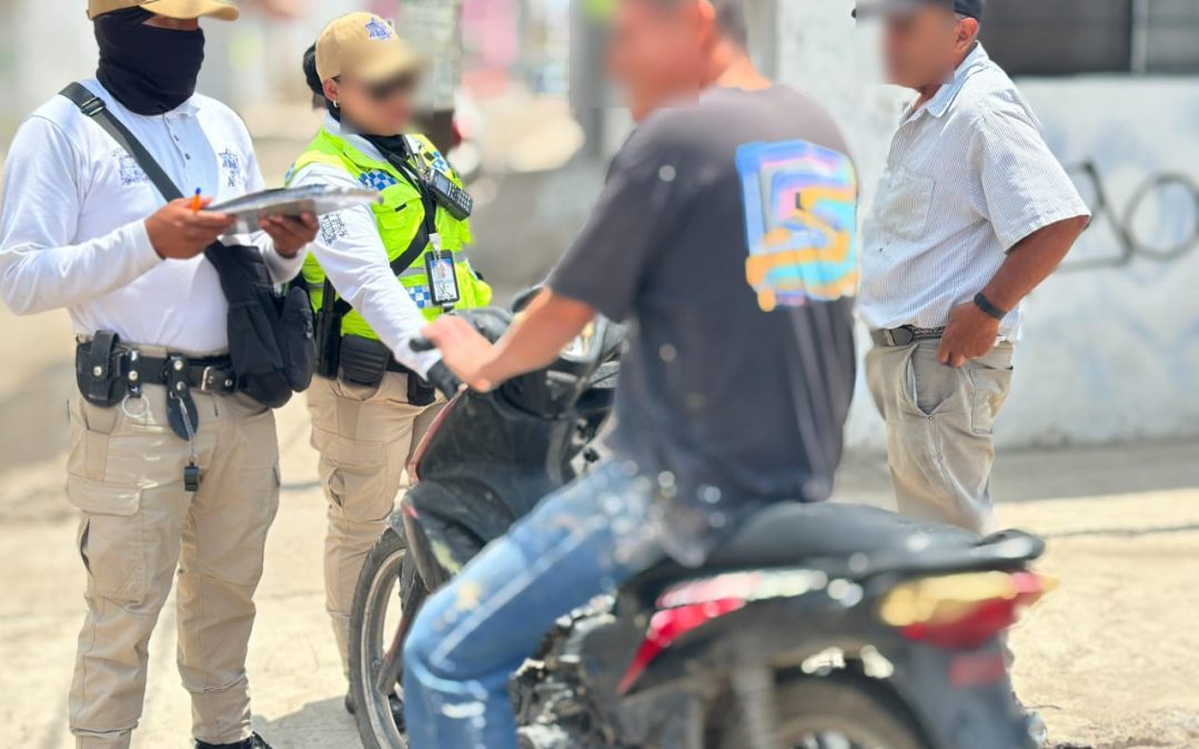 Se implementa el operativo ‘Casco Seguro’ en la alameda Miguel Hidalgo