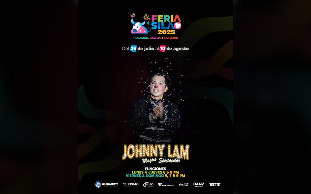 ¡Hay circo gratis en la Feria de Silao! Es el espectáculo del superestrella Johnny Lam