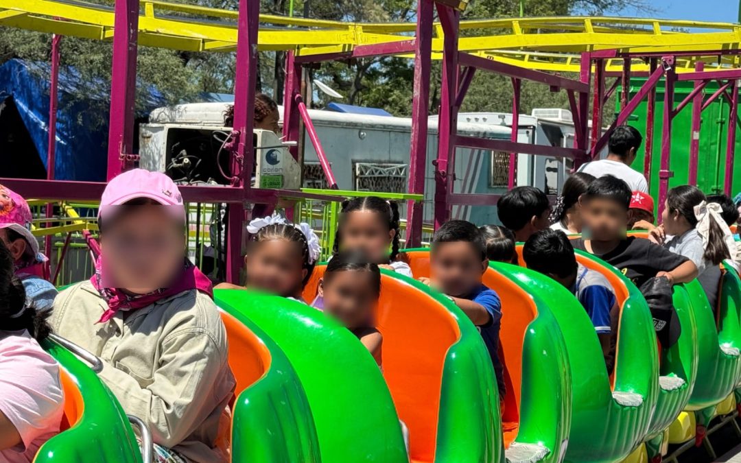 Disfrutan más de 2 mil niñas y niños de la visita gratuita a la Feria de Silao!