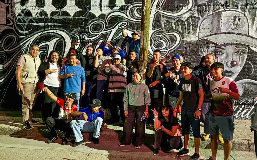 Se unen jóvenes del barrio La Piedad a jornada creativa de Prevención Social