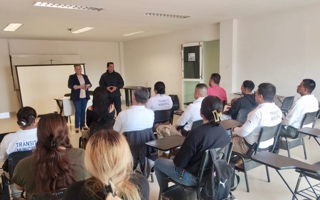 Fortalecen el desempeño laboral en Tránsito Municipal con Diagnóstico de Necesidades de Capacitación