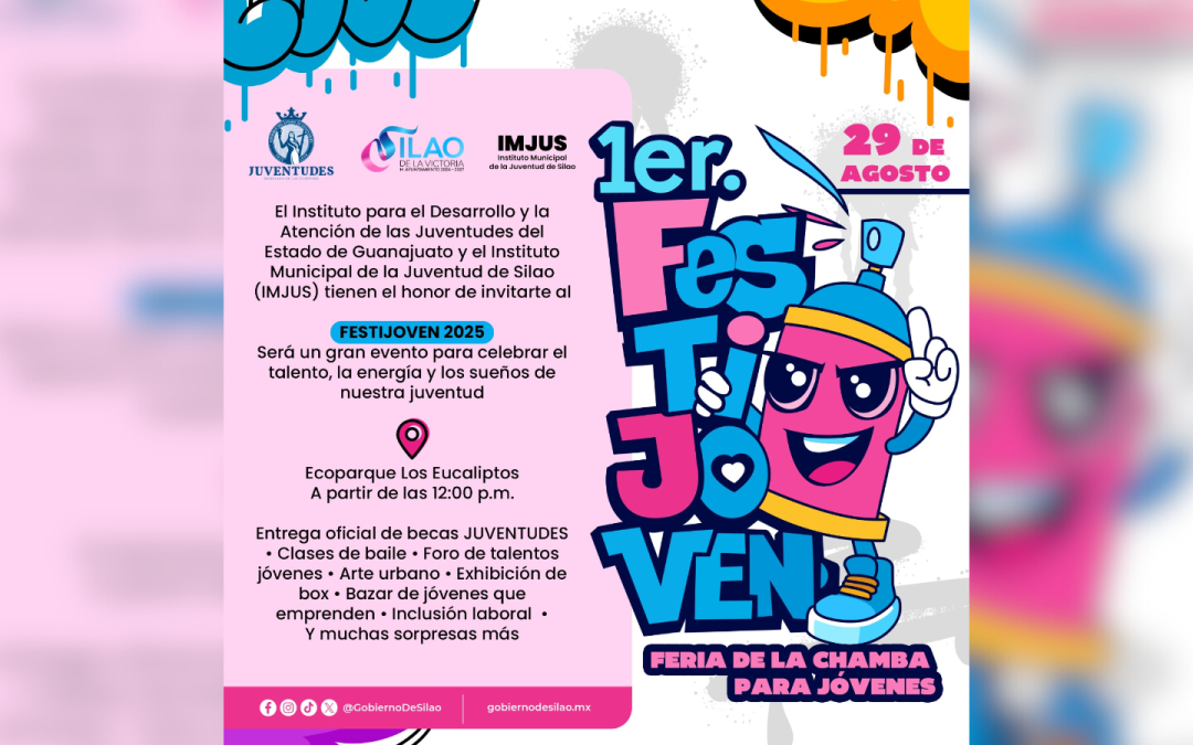 Celebra Silao su primer #Festijoven con torneo de basket, rodada y muchas actividades más
