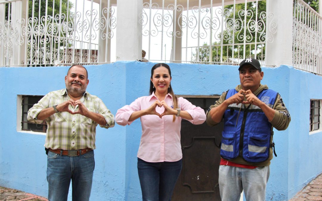 Invita Alcaldesa a la ciudadanía a participar en la rehabilitación total del parque Unión