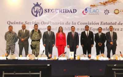 Es Silao sede de la quinta sesión ordinaria de la Comisión Estatal de titulares de Seguridad Pública