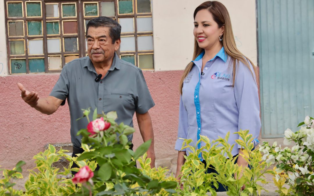 Logran erradicar acumulación de basura con jardinera