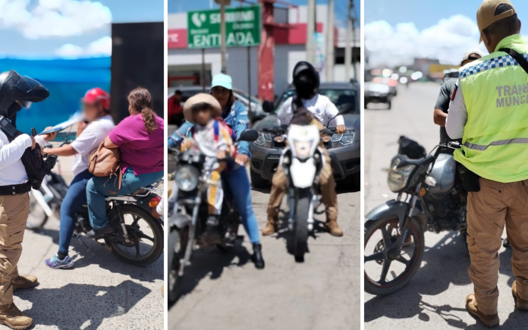 Mantiene Tránsito Municipal revisiones continuas e intensivas del operativo ‘Casco Seguro’; ahora instala filtro en Luis H. Ducoing