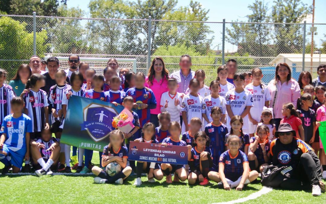 Arranca el primer torneo infantil de fútbol femenil en la unidad deportiva