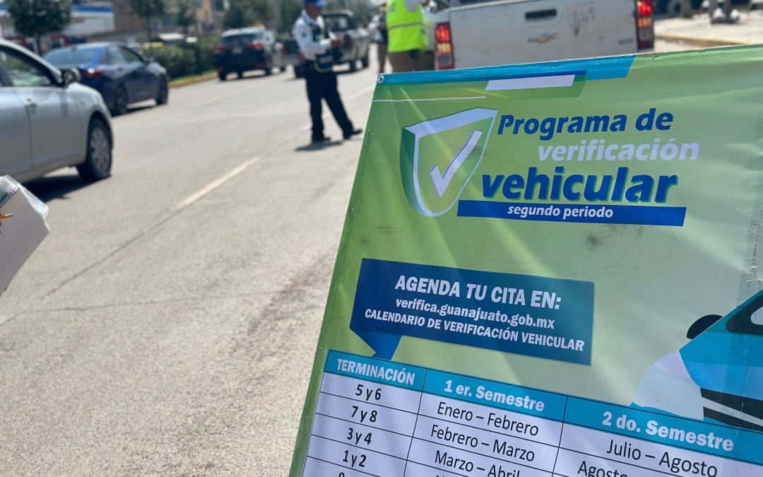 Refuerza Tránsito Municipal el operativo de verificación vehicular para crear conciencia ambiental