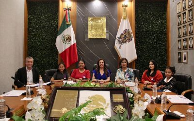 Presentan propuestas ciudadanas niñas y mujeres ganadoras de la dinámica: Presidenta por un Día