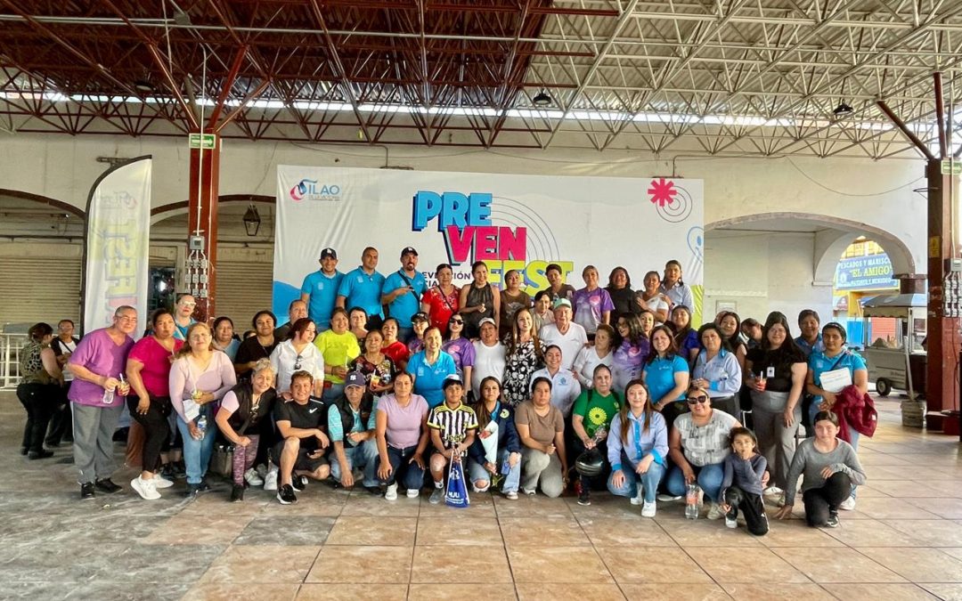REALIZAN PREVENFEST: “MERCADEANDO” CON COMERCIANTES