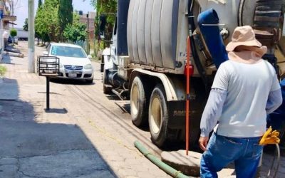 SAPAS refuerza limpieza y desazolve en El Faro tras intensa lluvia; llama a la prevención ciudadana rumbo a la temporada de lluvias