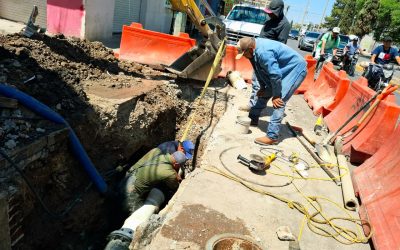 SE REALIZA INTERVENCIÓN COMPLEMENTARIA EN LA ESQUINA DE LA CALLE ÁGUILA Y EL BULEVAR BAILLERES